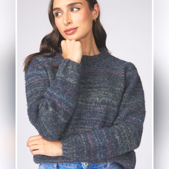 ICHI Wool blend knit sweater - Picture 3 of 10